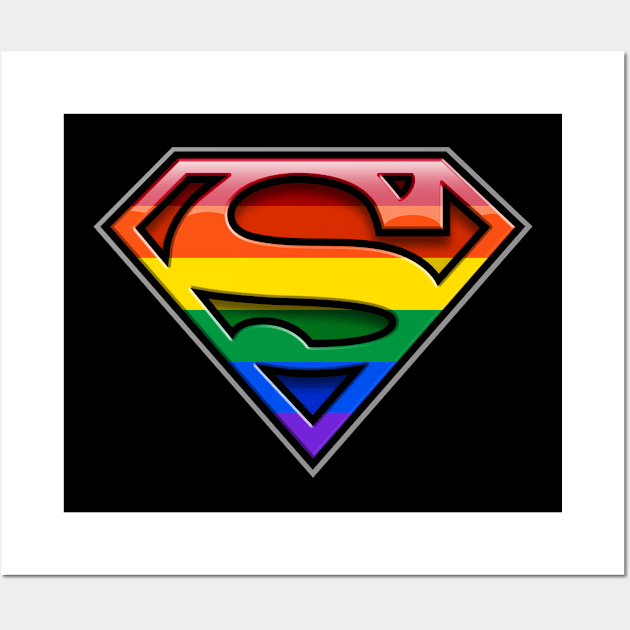 LGBTQ IS SUPER! Wall Art by LILNAYSHUNZ